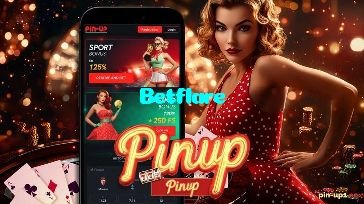 Betflare casino presented on mobile device in Pakistan with slots and live games